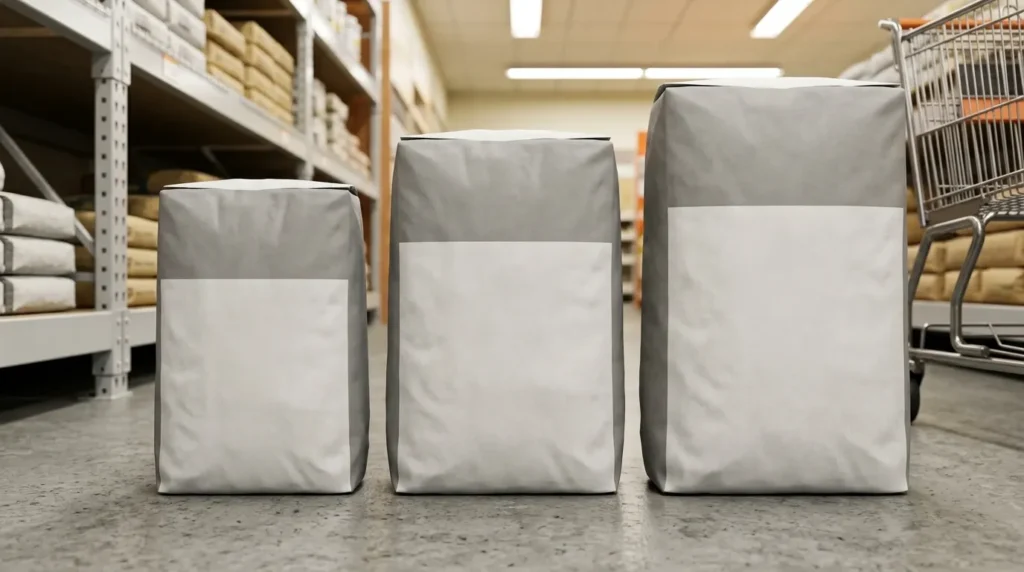 Bag of Concrete Covers