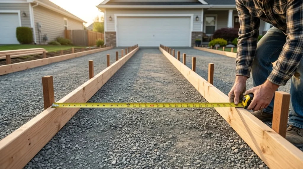 How do I measure for concrete