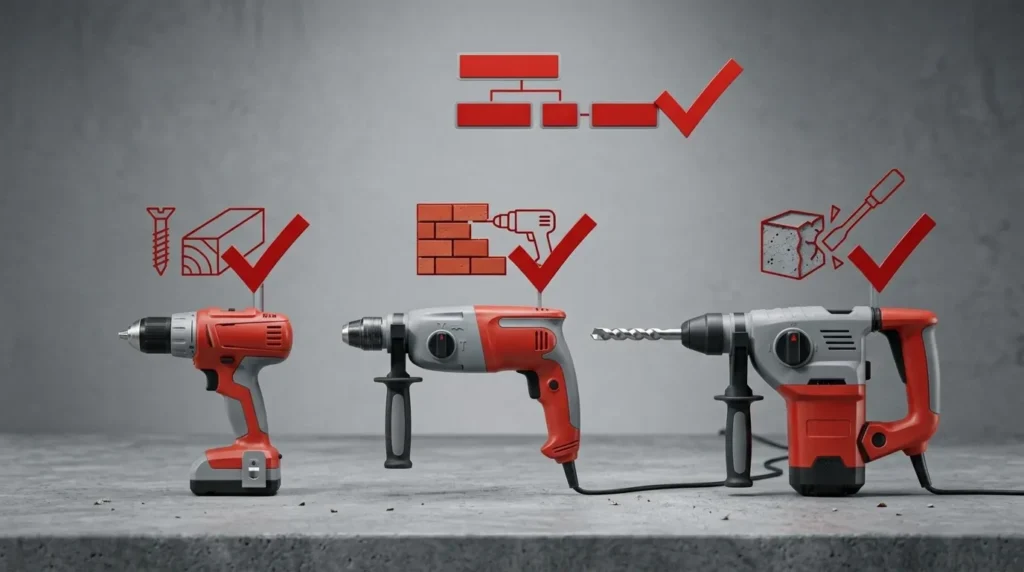 Type of Drill for Concrete