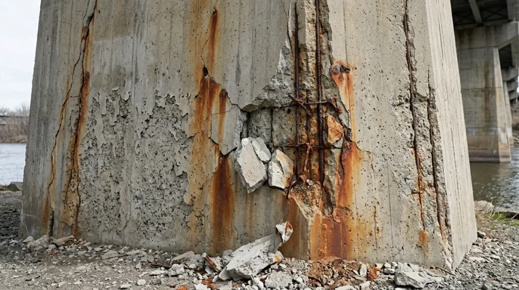 Types of Concrete Damage