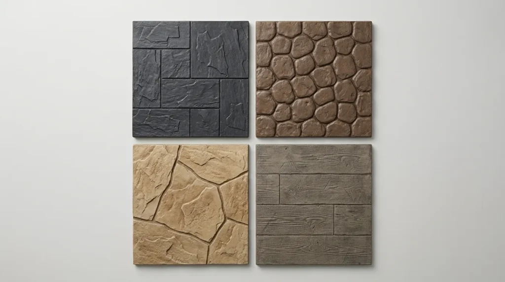 Types of Stamped Concrete Patterns