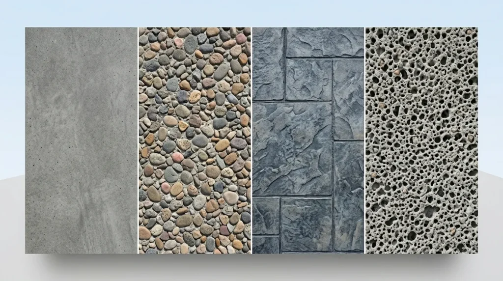 Types of concrete