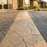 concrete finishes for patios