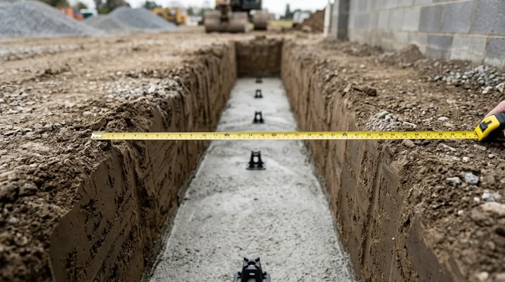 Calculate Concrete Footings