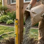 Concrete for Fence Posts