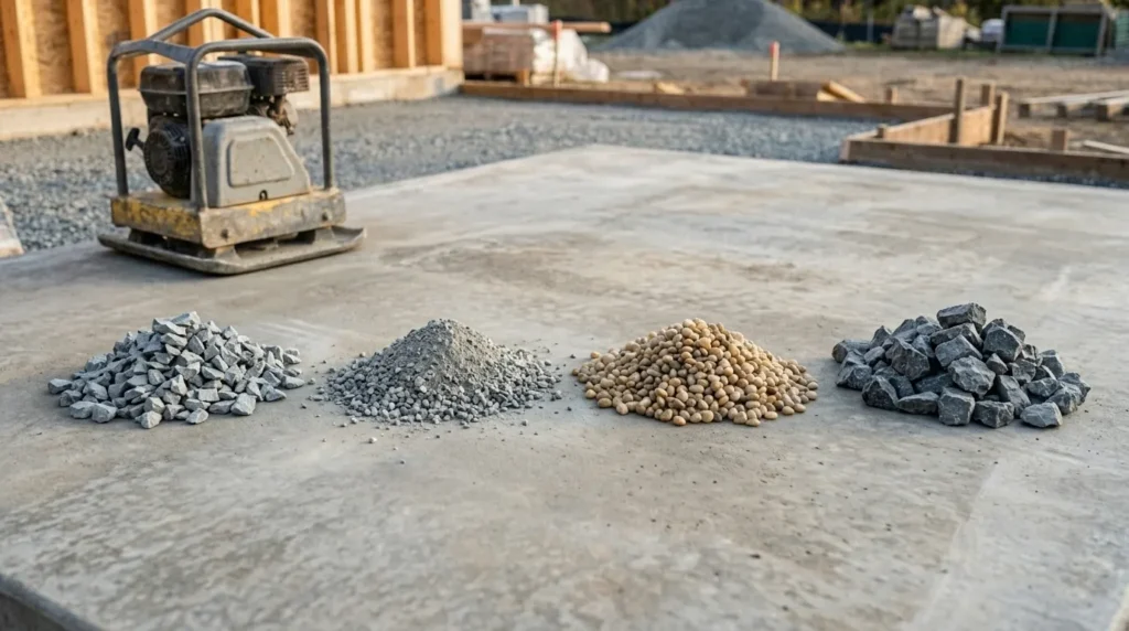 Gravel Under Concrete