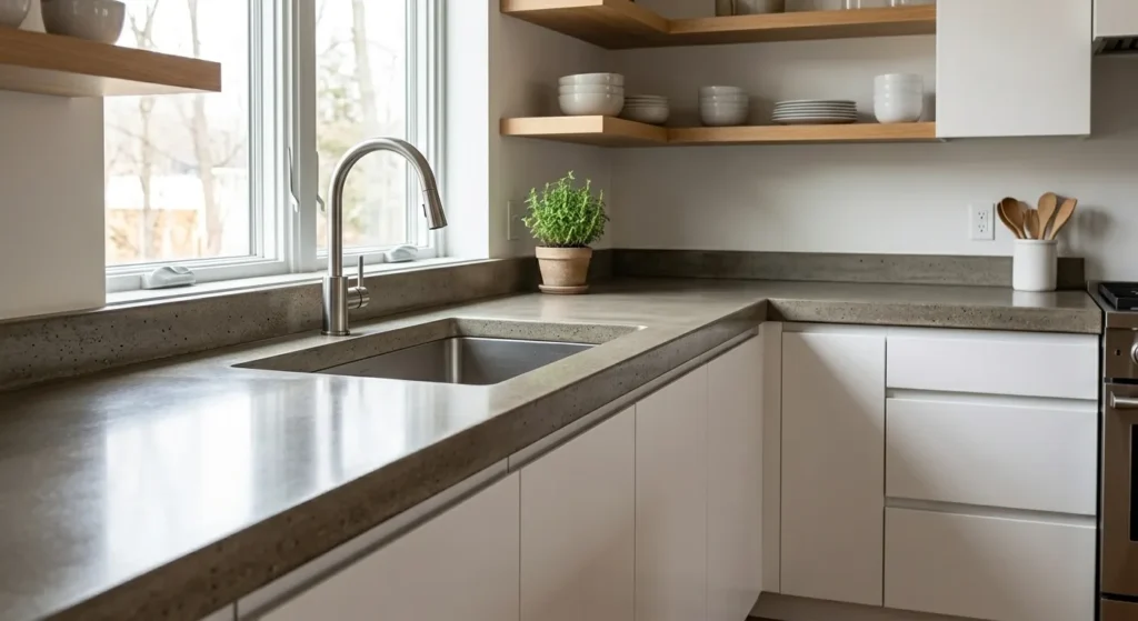 concrete for countertops