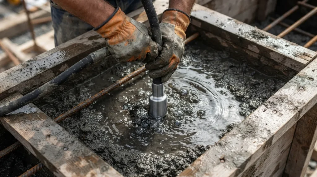 Concrete Vibrator Correctly