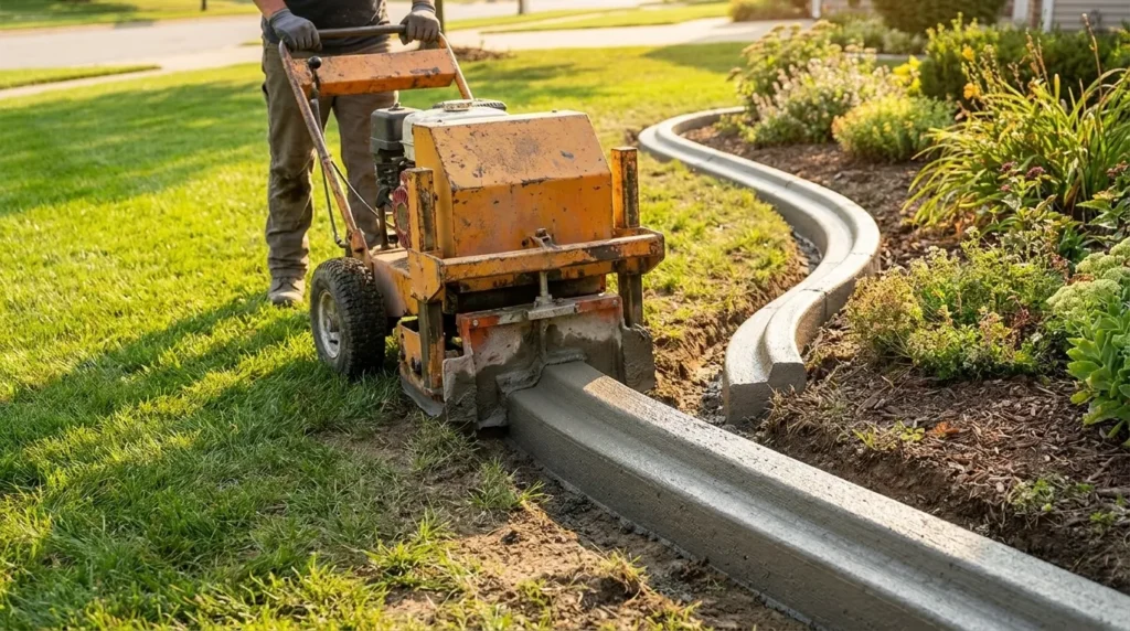 Curbing Machine