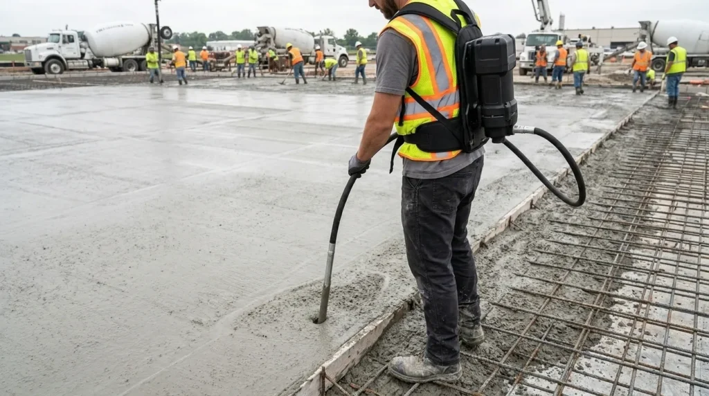 Milwaukee concrete vibrator