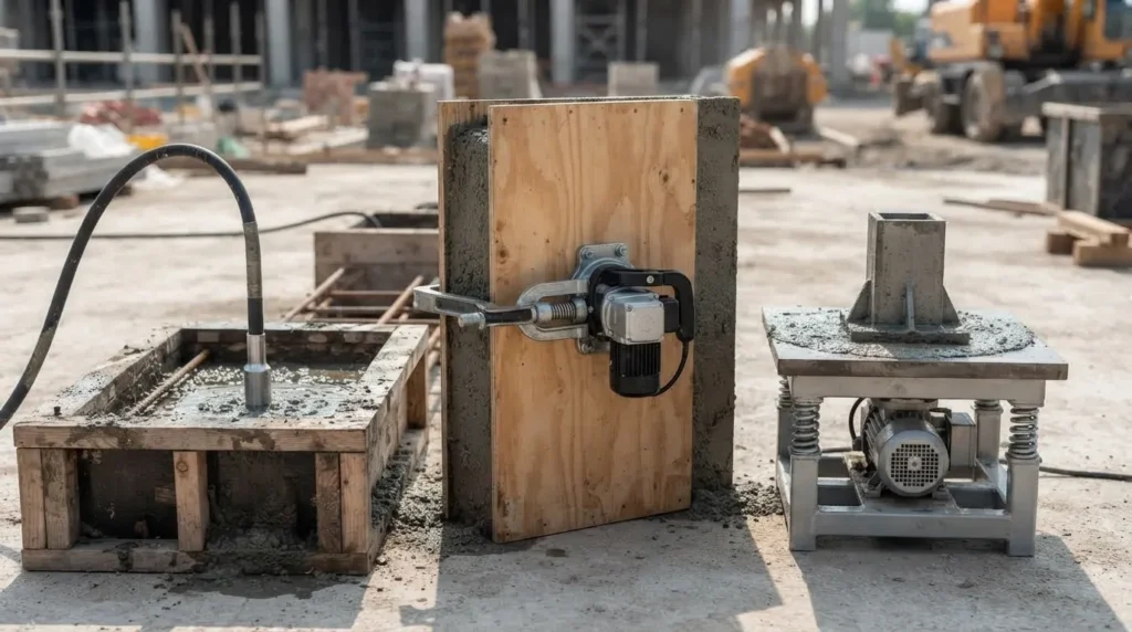 Types of Concrete Vibrators