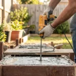 concrete vibrating tool